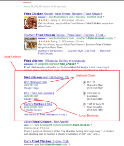 google local directory results 2